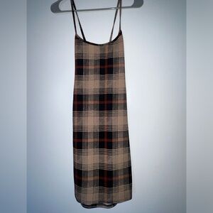 Mini Backless Black and Brown dress